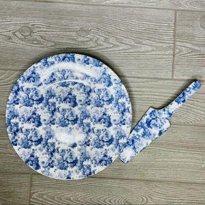 formalities by baum bros cake plate and server decoration tea party